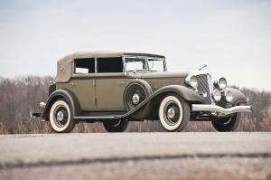 Chrysler Imperial CQ Convertible Sedan 1933 года